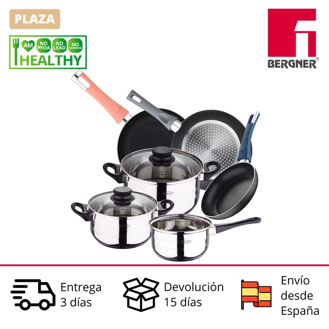 Classic Collection stainless steel BERGNER pots and pans - AliExpress