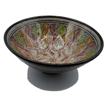 

Salad Bowl Fruit Bowl Centerpieces Morocco Ceramic Terracotta 0908190906