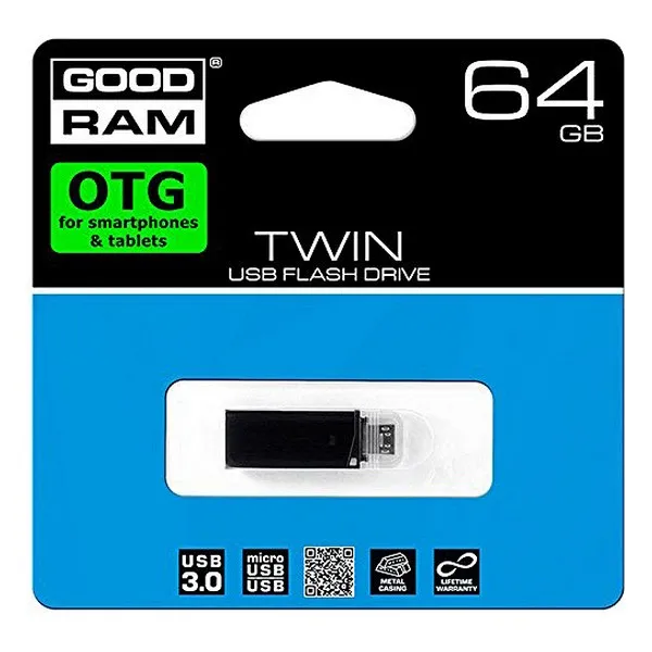 Флешка GoodRam OTN3 USB 3,0 черный