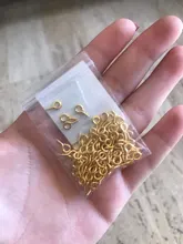 100 Uds Mini tornillo alfileres con ojetes para fabricación de joyas colgante tornillo roscado ganchos ojales cierres resultados para pulsera pendientes DIY