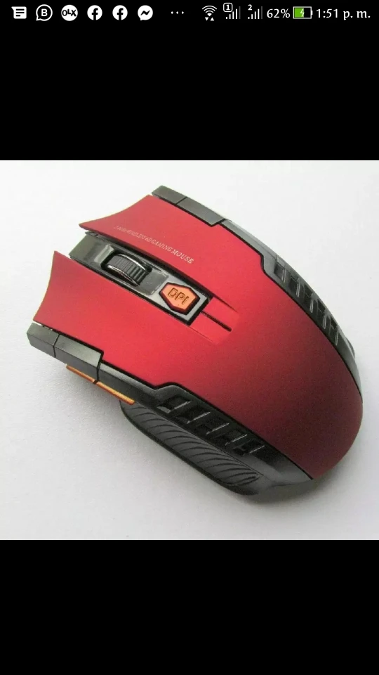 Wireless Optical Gaming Mouse | Gamer Fuss