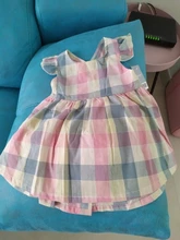 Vestido de verano para niña, ropa coreana con tirantes a cuadros, informal, sin mangas, para fiesta, Princesa, 2020