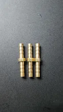 Adapter Connector Pipe-Fitting Brass Copper Straight Hose Barbed-Coupler Barb-Gas 19mm