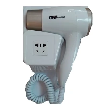 

Wall hair dryer GW-6142 three temperatures 2 speeds easy handling hanging loop 1000W