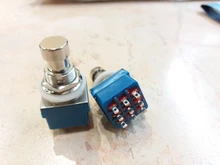 Metal-Switch Effects-Pedal-Box Guitar Stomp-Foot 3PDT 9-Pin True-Bypass Blue Hot-Selling