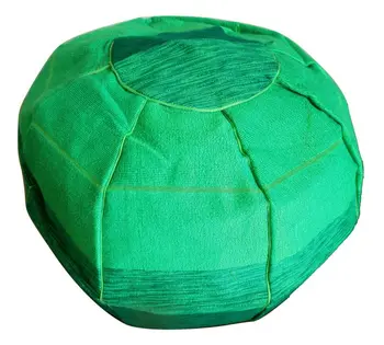 

Pouf Puff Ottoman Pouf Morocco Moroccan Sabras Silk AND Cotton Ethnic Footrest