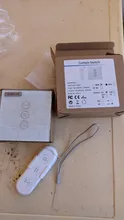 Controlador inalámbrico inteligente para cortinas con mando a distancia, Dispositivo wifi para persianas motorizadas compatible con Smart Life, Tuya, Alexa y Google Home, control por voz, temporizador