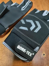 Guantes de pesca antideslizantes para hombre, protectores de manos para pesca, para deportes al aire libre, con corte de tres dedos