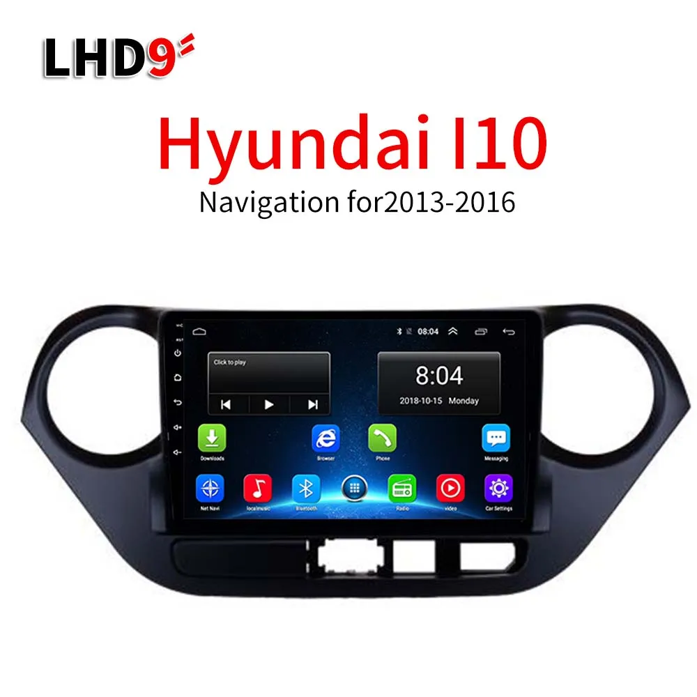 

Lionet GPS Navigation for Car Hyundai I10 2013-2016 9Inch LH2018Y