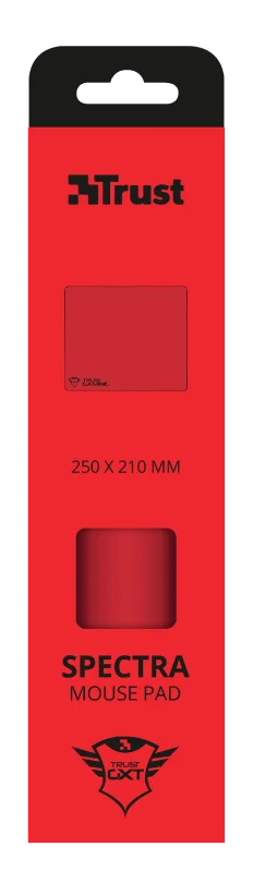 Компьютерный игровой коврик для мыши 752-SB TRUST SPECTRA RED
