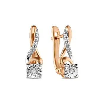 

Earrings with diamonds
