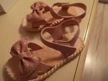 Zapatos de verano para niños, sandalias de princesa para niñas pequeñas, zapatos transpirables suaves con lazo