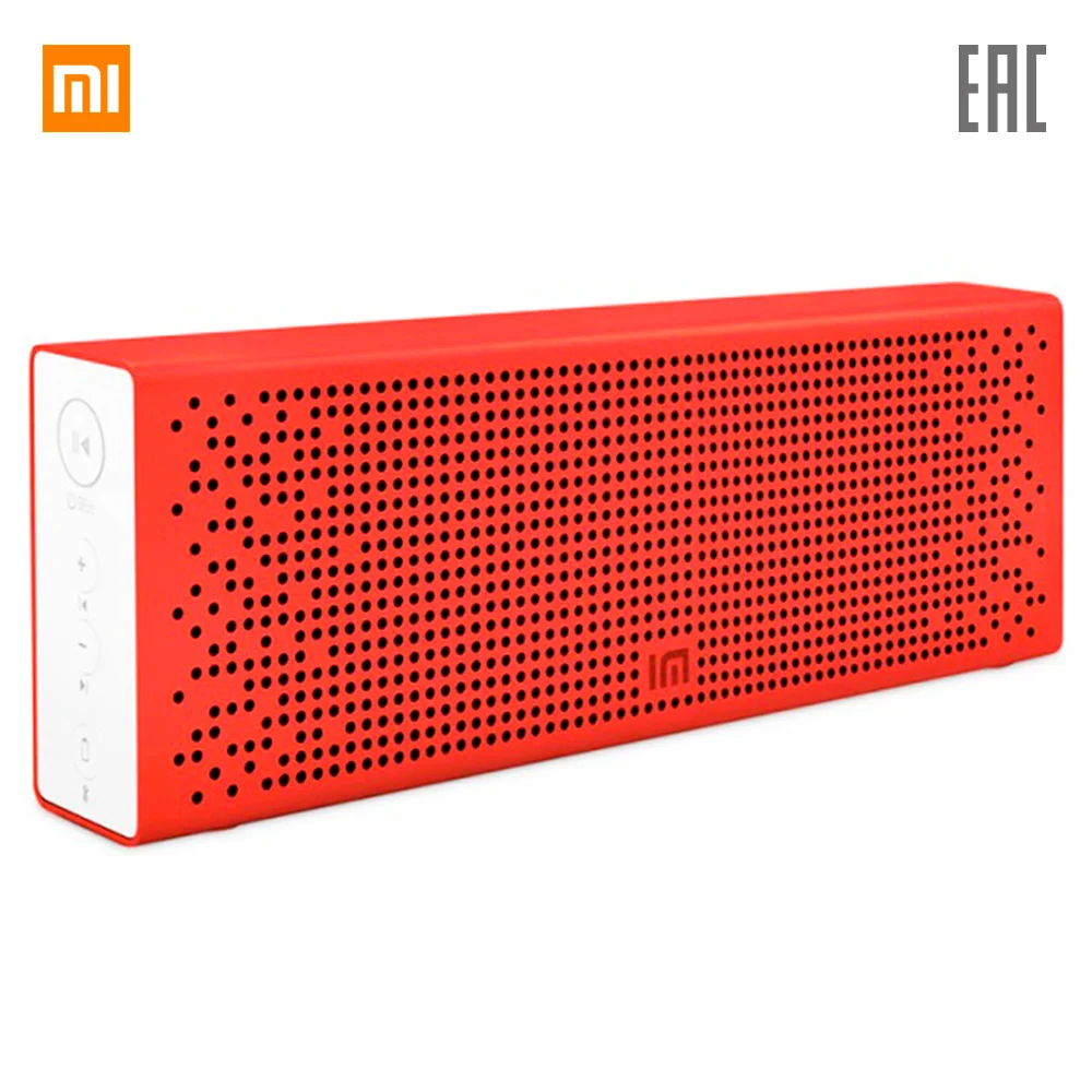 Акустика Xiaomi Mi Bluetooth Speaker, портативная колонка, bluetooth динамик, гарантия РФ, быстрая - Цвет: Красный
