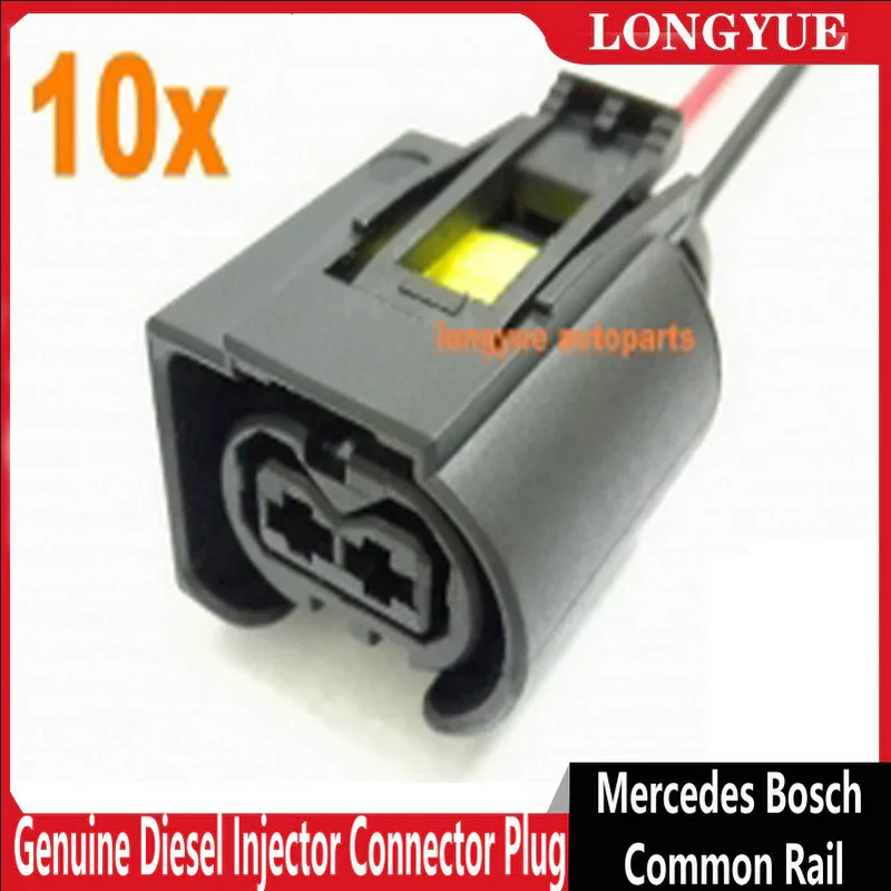 Longyue 10 шт. подлинный разъем дизельного инжектора для Mercedes Bosch Common Rail  Автомобили | Кабели, адаптеры и разъемы -4000549609432