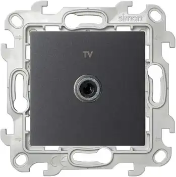 

Mechanism TV sockets 1st simon24 graphite 2450477-038