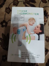 Termómetro Digital LED infrarrojo para niños y adultos, Sensor de temperatura sin contacto para la frente del bebé