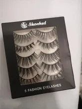 Pestañas postizas de maquillaje japonesas, nuevas, 5 pares, largas y gruesas, útiles de belleza de moda, 2020