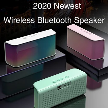 

Portable Bluetooth Speaker Mini Wireless Loudspeaker Sound Stereo Music Surround Outdoor Speaker Multicolor Support Udisc TFCard