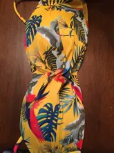 Bikini Bathing-Suit Women Swimwear Print New Bandeau Biquini Leaves Push-Up Female Brazilian