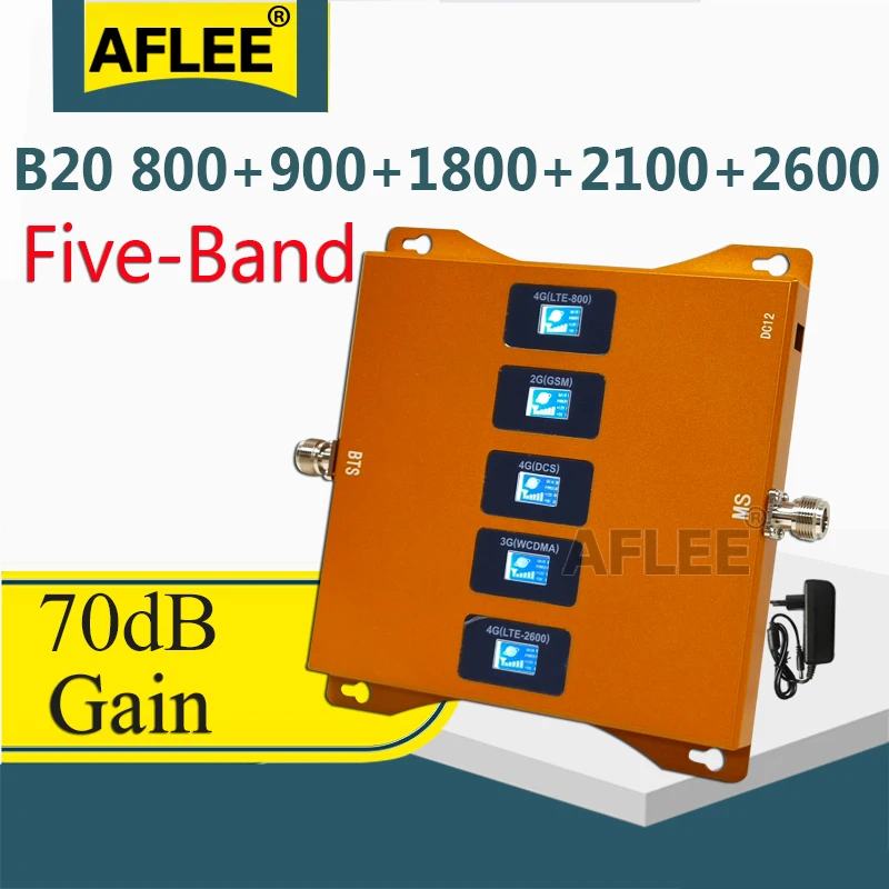 1PCS B20 800 900 1800 2100 2600mhz Five-Band