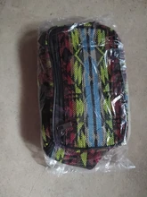 Annmouler-riñonera de tela para mujer, bolso de pecho con doble cremallera, estilo bohemio Tribal, riñonera para teléfono, 6 colores