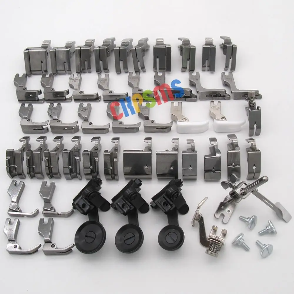 Kit Barra Pressore + Vite A Testa Zigrinata Per Macchina Da Cucire JUKI (modelli DDL-5550, 8300, 8500, 8700 E Simili)