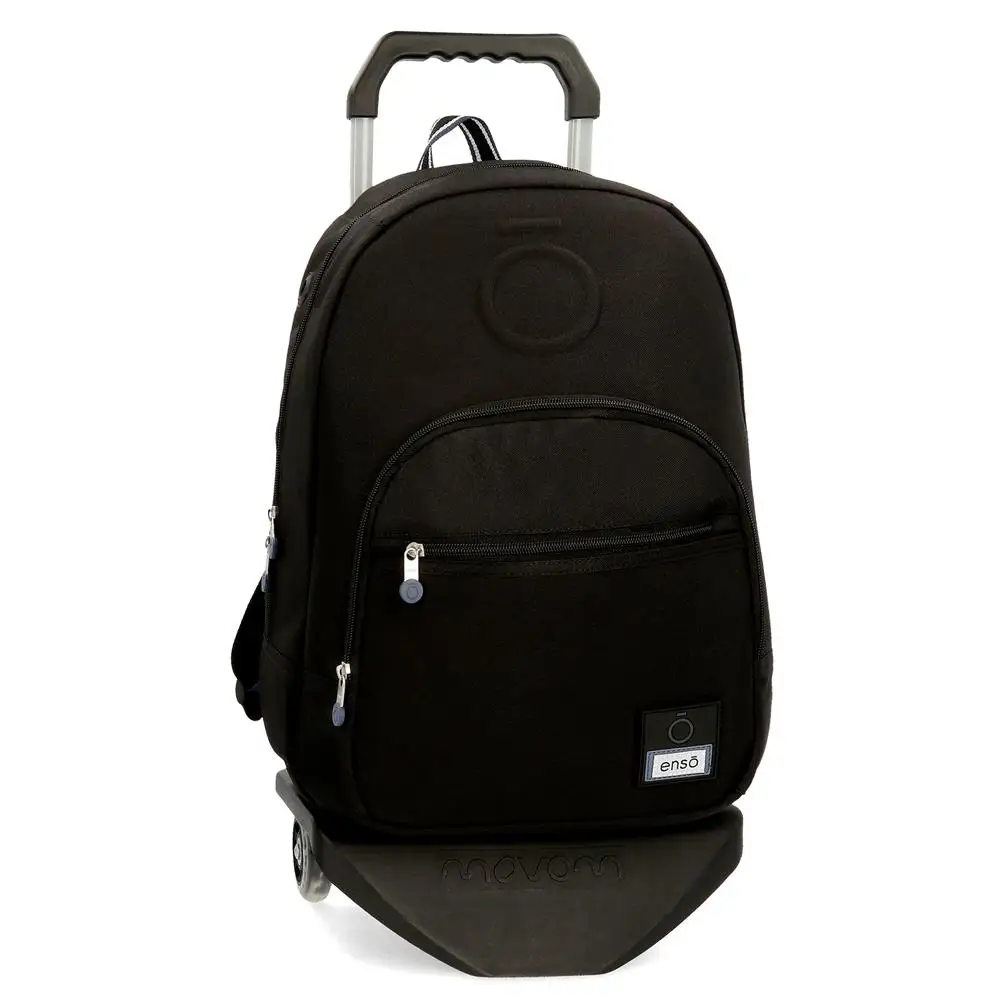 Enso school backpack with cart polyester Basic Black| | - AliExpress