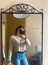 Knit Cardigan Short Sweter Women Jacket High-Waist Solid-Color Winter New Small Autumn