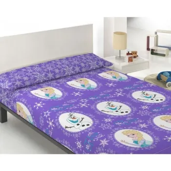 

Disney World-Sheet Set Frozen The kingdom Ice Lilac 90X190/200 cm