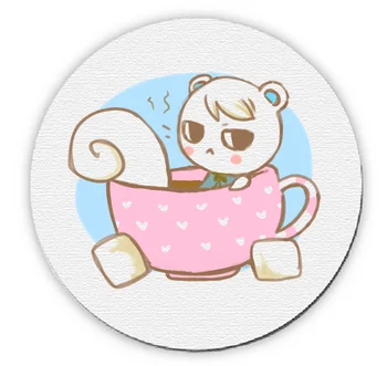

ROUND SQUIRREL CHIBI VERY CUTE mousepad raton