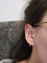 Moonmory-pendientes de aro de Plata de Ley 925 100% auténtica con piedras de arcoíris para mujer europea, 2021