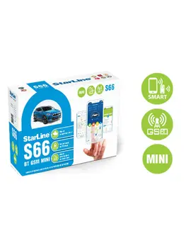 

Alarm System Starline S66 BT GSM mini