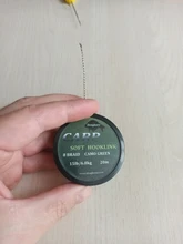Hair-Rig Hook Link Braid-Line Fishing-Accessories Carp Soft 8-Strand Terminal 20m 25LB/35LB