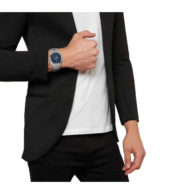 Breil men FOUR. X Chrono Gent 42 мм стальной кварц TW1842
