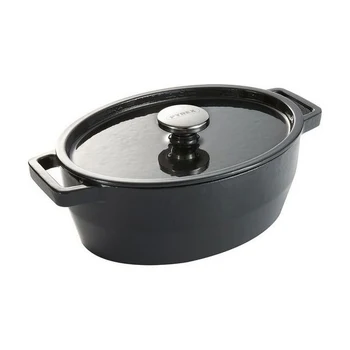 

Casserole with glass lid Pyrex Slow Cook Cast Iron (29 cm)
