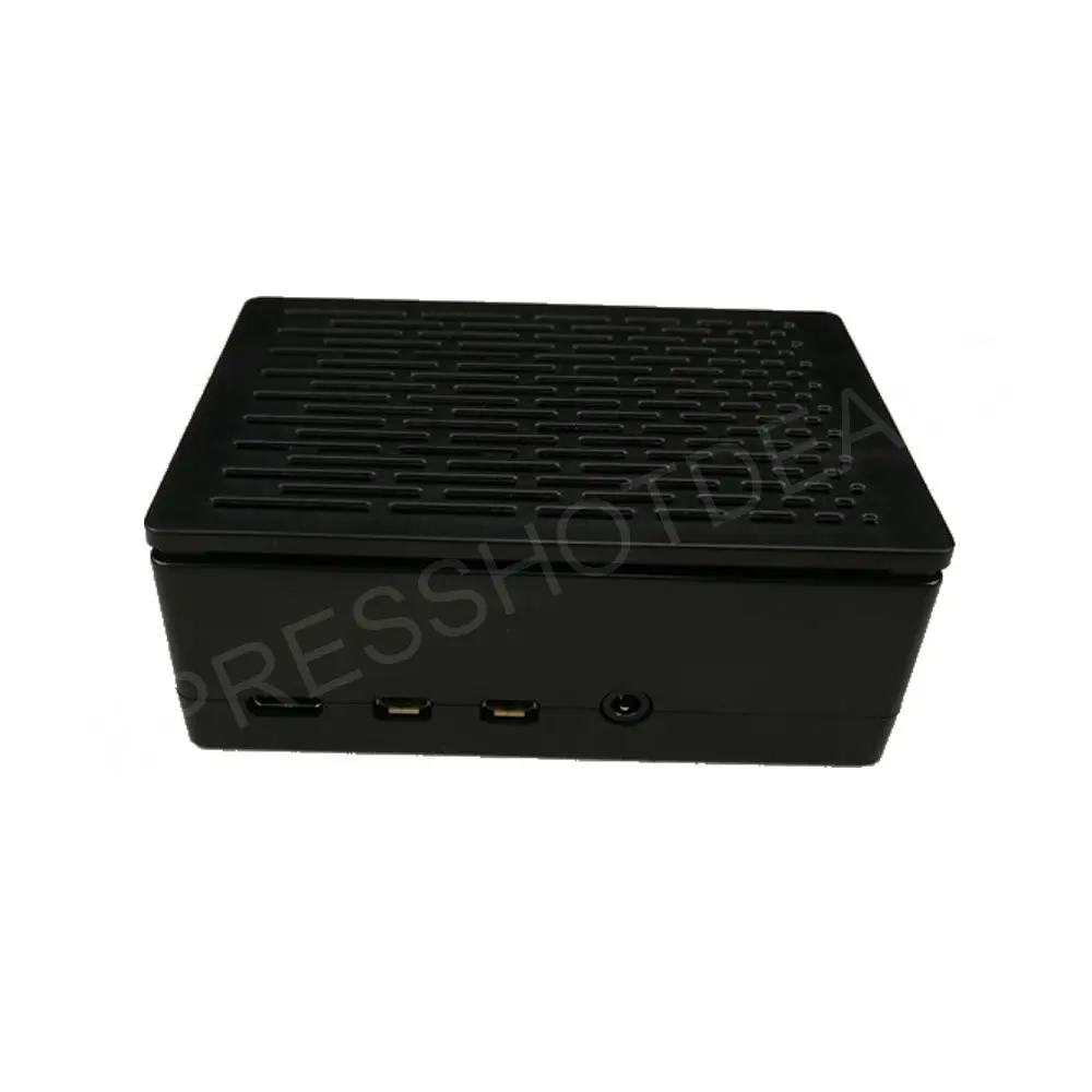 Raspberry Pi 4 Модель B ABS чехол для корпуса охлаждающий вентилятор Поддержка 3,5 дюйма lcd