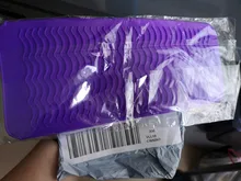 Herramienta de Peinado para rizar el pelo, plancha multifunción antideslizante, plana, de silicona, resistente al calor, estera de viaje, bolsa