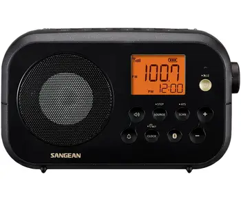 

SANGEAN PR-D12BT NEGRO RADIO SOBREMESA FM AM BLUETOOTH PILAS RECARGABLES