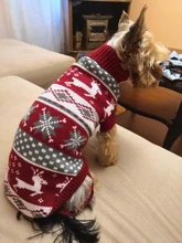 Pullover Pet-Clothing Puppy-Jacket Cat-Dog-Sweater Yorkies Christmas Small Dogs Chihuahua