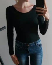 Manga larga sin respaldo otoño mono, mujeres Slim mono Regular Sexy ropa de mujer