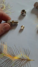 Fitting Joints-Tubing Ferrule-Tube Brass Compression Copper Nut-Lock Pipe Double-Card-Set