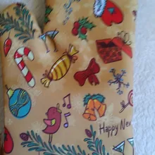 Party-Decoration-Supplies Gloves Kitchen-Mat Dining Christmas-Baking Natal Xmas New-Year