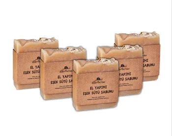 

the soap factory Handmade Donkey Milk Soap 5 x 100 gr (5 pcs)