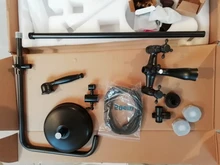 Faucet Shower-Faucet-System Showerhead Bathroom Rainfall Black Brass Dual-Handle 