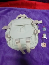 Mochila pequeña de nailon impermeable para mujer, bolso escolar para chica pequeña, informal, japonesa, a la moda