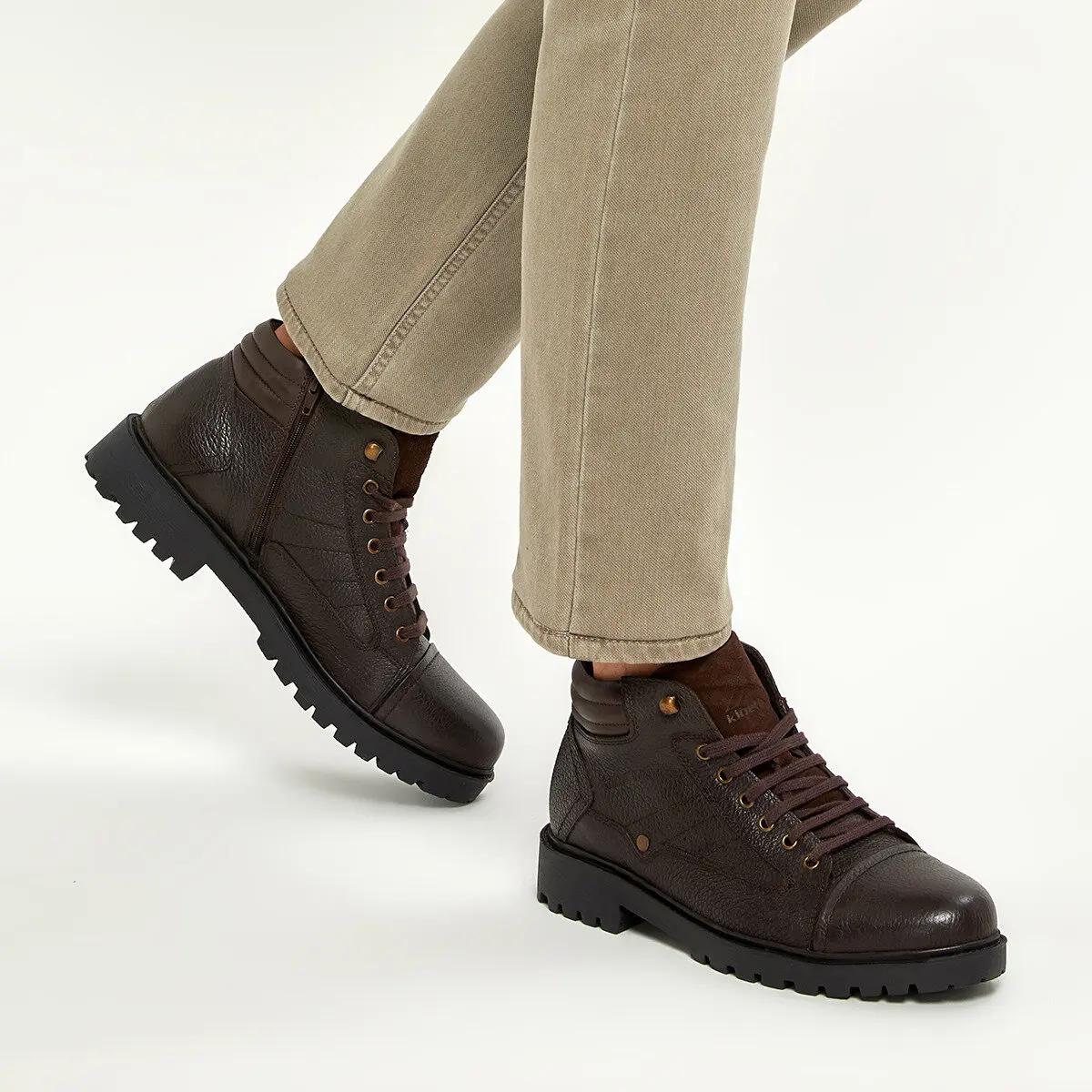 

FLO KENTON 9PR Brown Men Boots KINETIX
