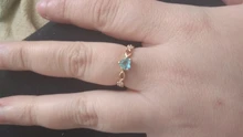 Huitan-Anillo de corazón sencillo para mujer, anillos de dedo bonitos para mujer, regalo de cumpleaños romántico para novia, joyería de piedra circonio de moda