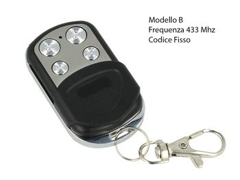 

Radio control remote control for gate Universal Model B frequency 433 Mhz fixed code with 4 buttons