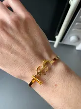 Pulsera de acero inoxidable personalizable con nombre para niños, brazalete con nombre ajustable, regalo personalizado