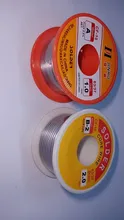 100g 0,6/0,8/1/1, 2 63/37 flujo 2.0% 45FT estaño Alambre de estaño colofonia de fundido núcleo de soldadura de alambre de soldadura rollo No-limpio